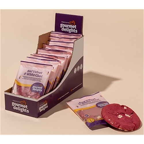 Grab & Go Red Velvet & White Choc Cookie GF (11)
