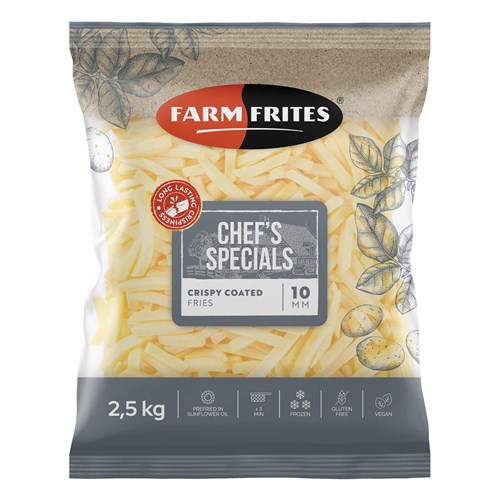 10mm Crispy Coated Skin on Chips (6x2.5kg)