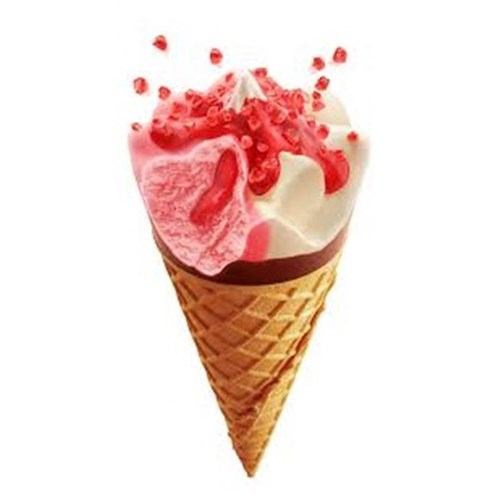 CHUPA CHUP Strawberries & Cream Cone (16)